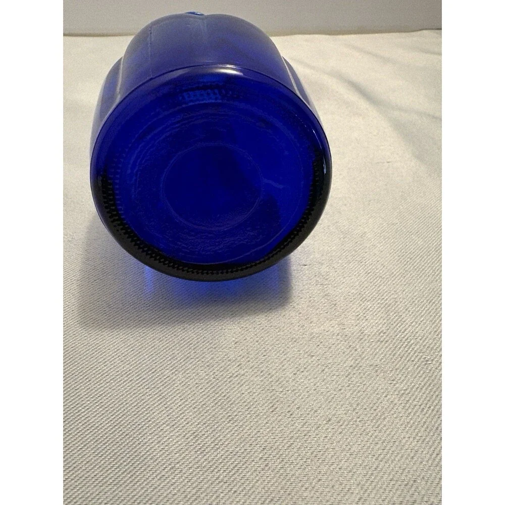Vintage Indiana Glass Classico Bud Vase - Cobalt Blue